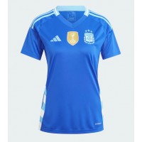 Argentína Vonkajší Ženy futbalový dres Copa America 2024 Krátky Rukáv